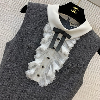 self-portrait/26 New Vest Dress