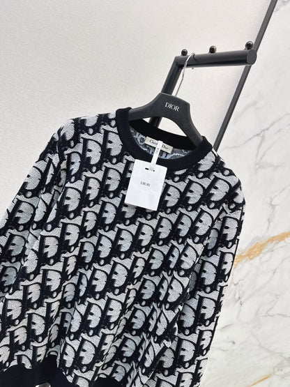 Dior/26Ss Early Autumn Latest Round Neck Sweater