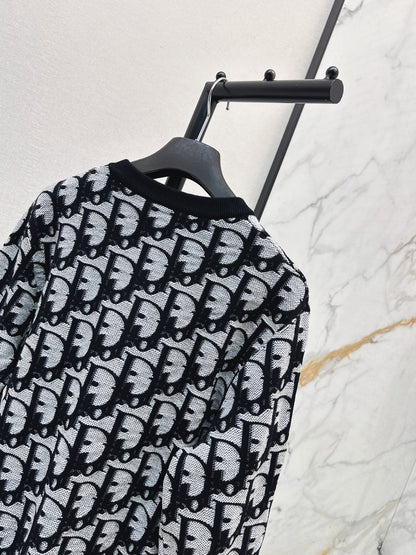 Dior/26Ss Early Autumn Latest Round Neck Sweater