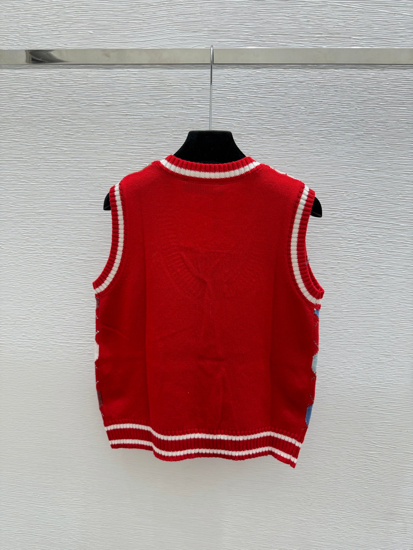 Louis Vuitton / 26 New Double C Stripe Hooded Knit Vest