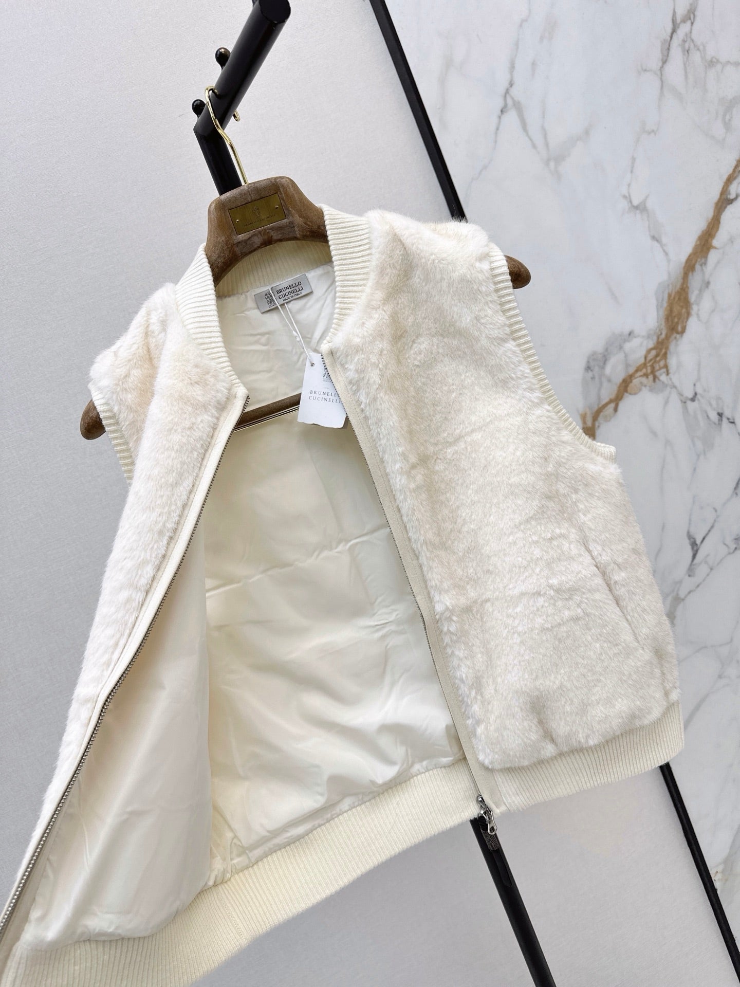 Brunello Cucinelli/26 Fall/Winter Latest Stand-Collar Vest