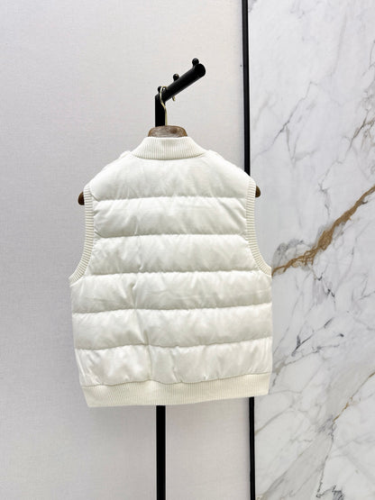 Brunello Cucinelli/26 Fall/Winter Latest Stand-Collar Vest