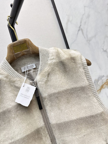 Brunello Cucinelli/26 Fall/Winter Latest Stand-Collar Vest