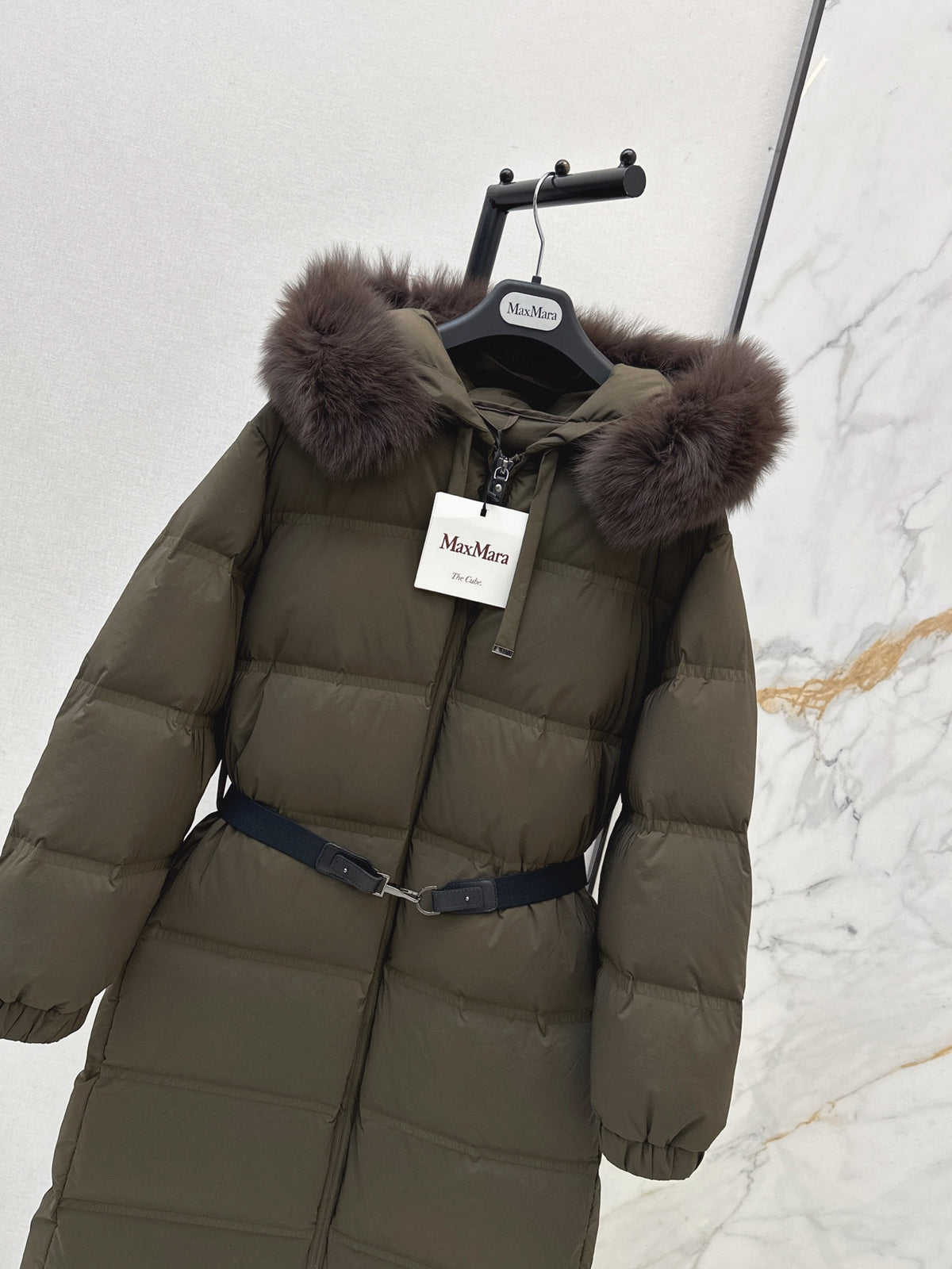Max Mara/26 Fall/Winter Latest Hooded Down Jacket