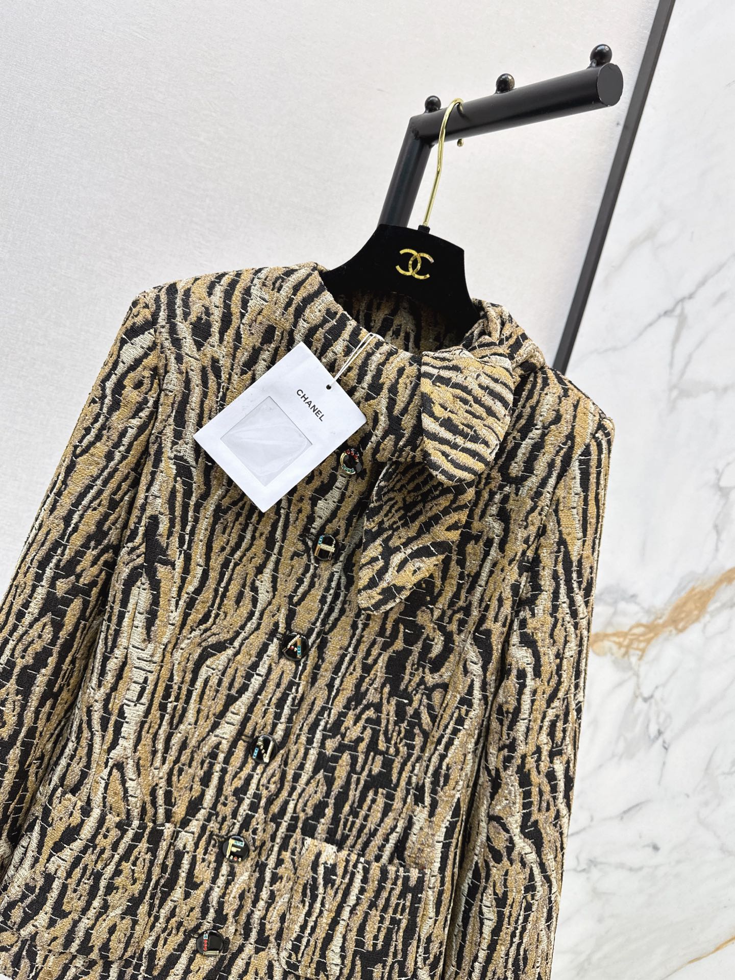 Chanel / 26Ss Early Autumn Latest Leopard Print Jacket