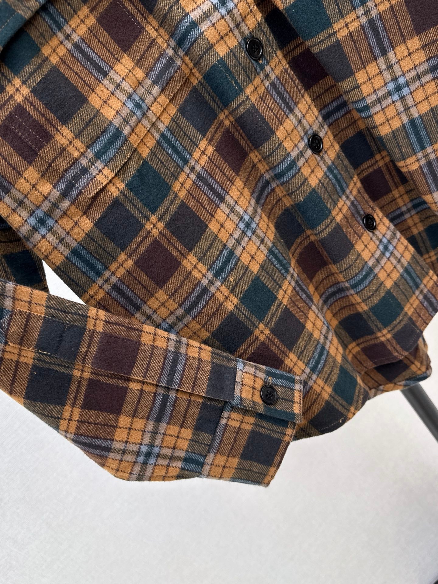 LORO PIANA/26Ss Fall/Winter Latest Plaid Shirt