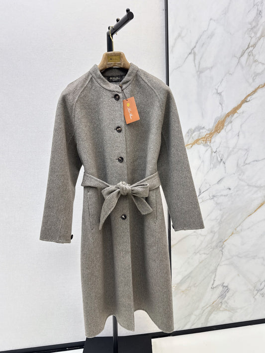 LORO PIANA/26Ss Autumn/Winter Latest Long Wool Coat