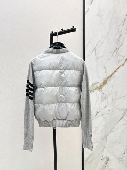 Thom Browne/26 Early Autumn Latest Short Down Jacket with Collar