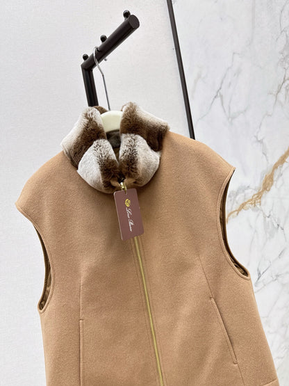 LORO PIANA/ 26 Early Autumn Latest Wool Vest