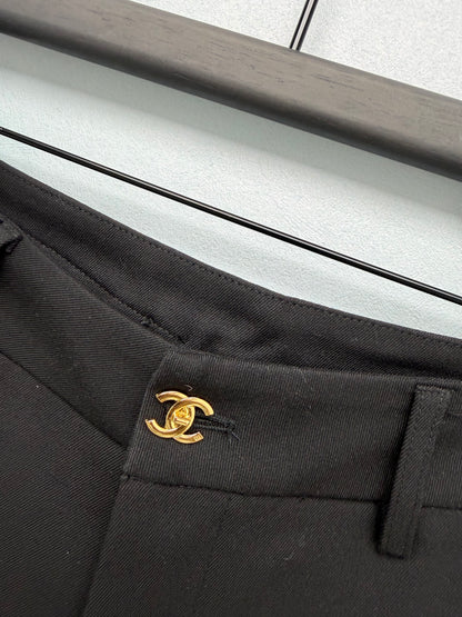 Chanel / New High-Waist Wide-Leg Pants