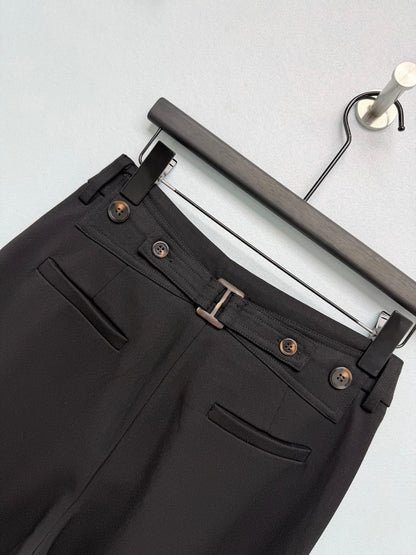 Chanel / New High-Waist Wide-Leg Pants