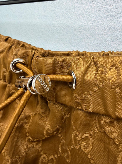 Gucci/New Dark Jacquard A-Line Mini Skirt