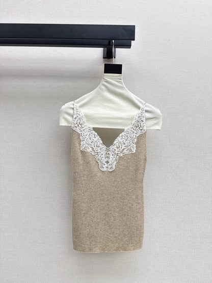 Yves Saint Laurent/Early Autumn New Pure & Cute Lace Camisole