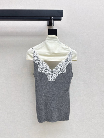 Yves Saint Laurent/Early Autumn New Pure & Cute Lace Camisole