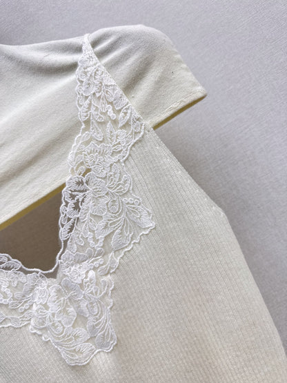 Yves Saint Laurent/Early Autumn New Pure & Cute Lace Camisole