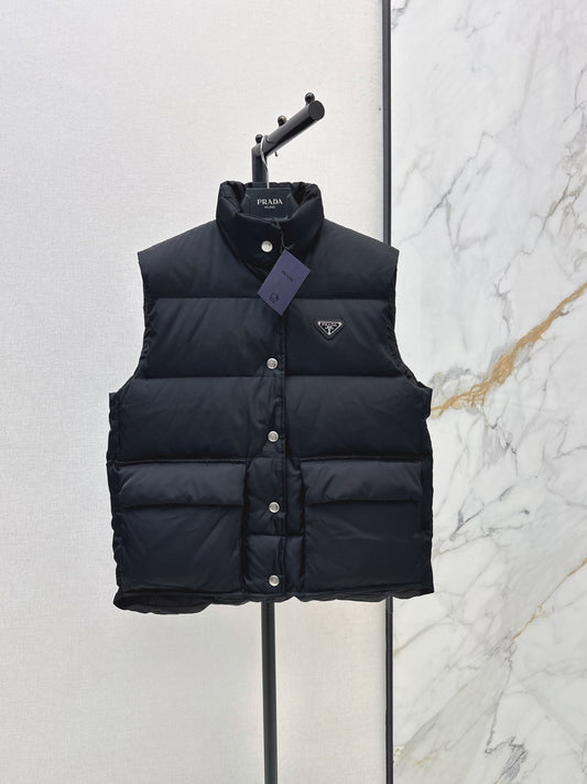Prada / Latest Fall-Winter Stand Collar Down Vest