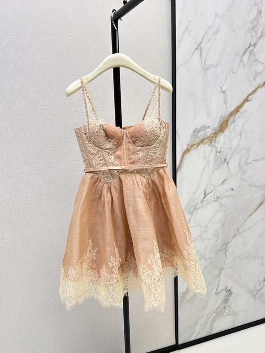 Zimmermann/26 Early Autumn Latest Short Strap Dress