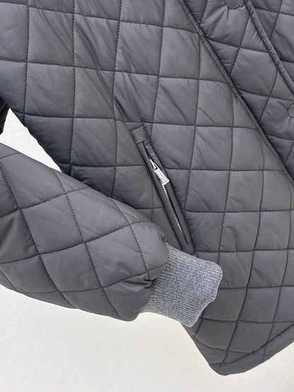 MiuMiu/26 Latest Hooded Mid-Length Oversized Cotton Jacket