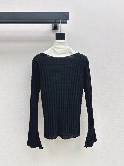 Brunello Cucinelli/26New Early-Autumn Slim-Fit Crew-Neck Knit Top
