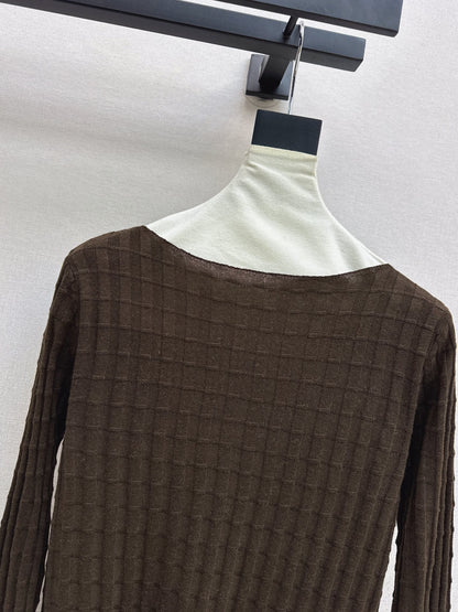 Brunello Cucinelli/26New Early-Autumn Slim-Fit Crew-Neck Knit Top