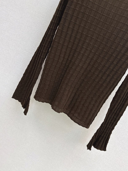 Brunello Cucinelli/26New Early-Autumn Slim-Fit Crew-Neck Knit Top