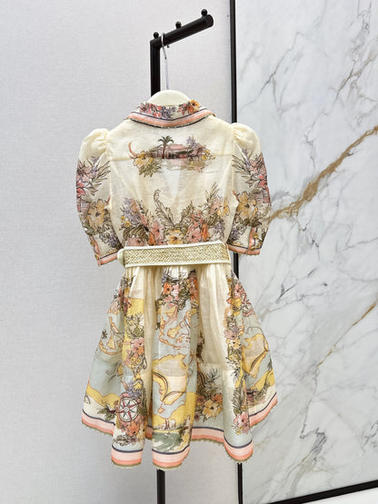 Zimmermann/26Latest Early Autumn Printed Dress