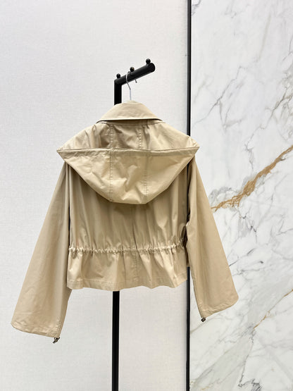 Burberry/26Latest Early-Autumn Cropped Trench Coat