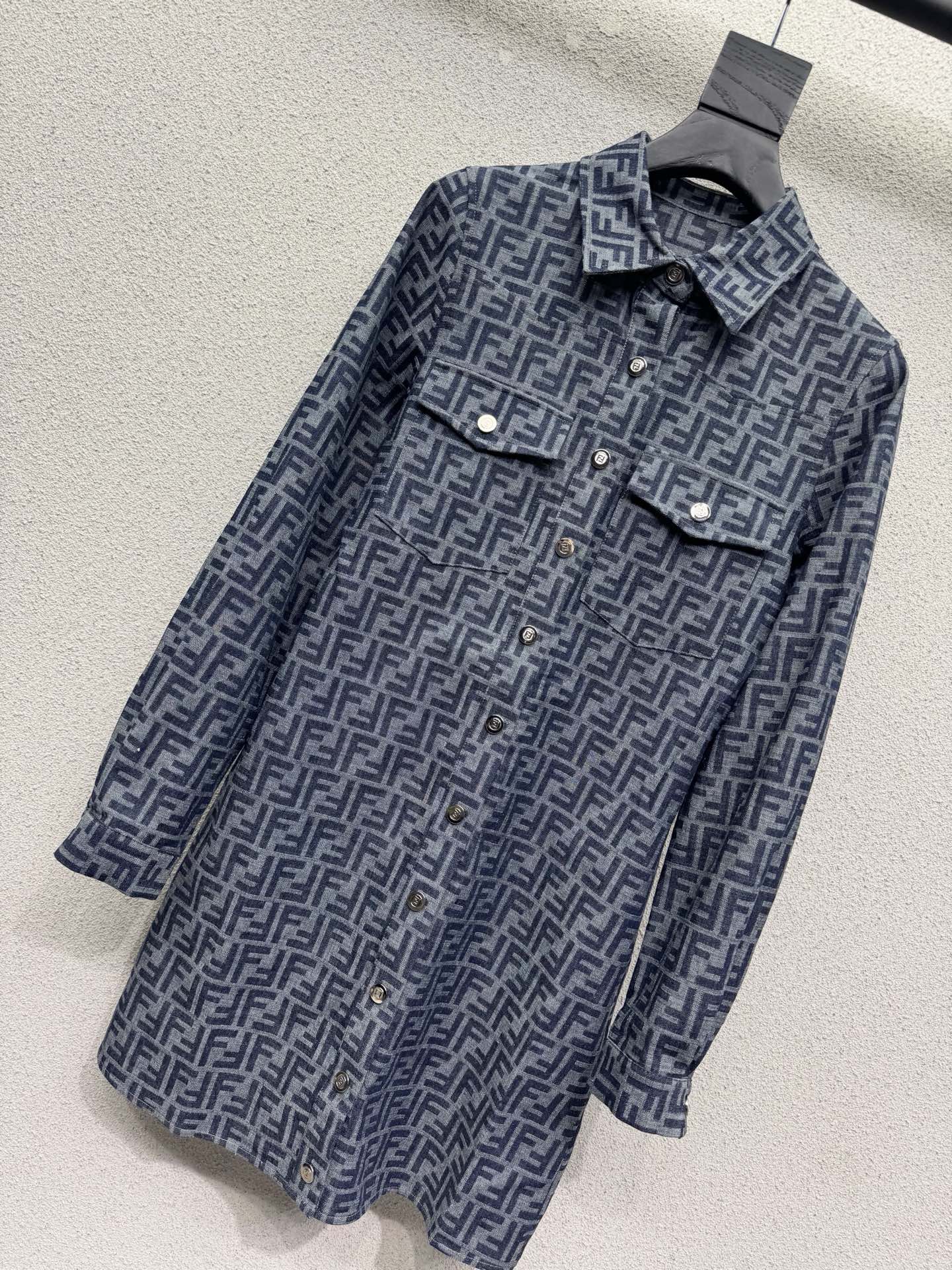 Fendi/26Latest Denim Dress