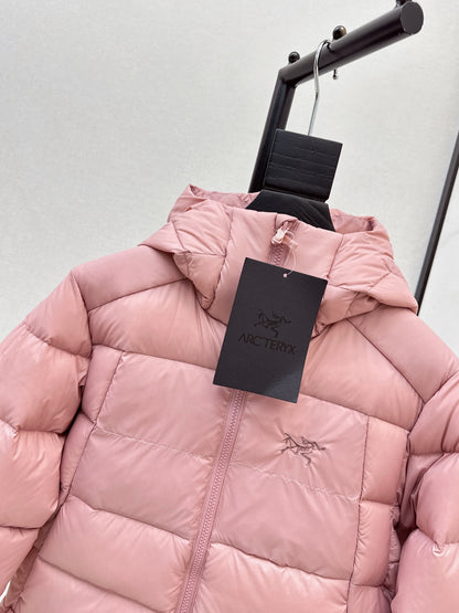 ARC'TERYX/ 26 Fall/Winter Latest Stand Collar Hooded Short Down Jacket