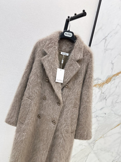 Max Mara/26 Fall and Winter Latest Minimalist Premium Long Coat