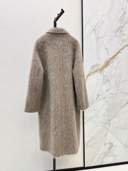Max Mara/26 Fall and Winter Latest Minimalist Premium Long Coat