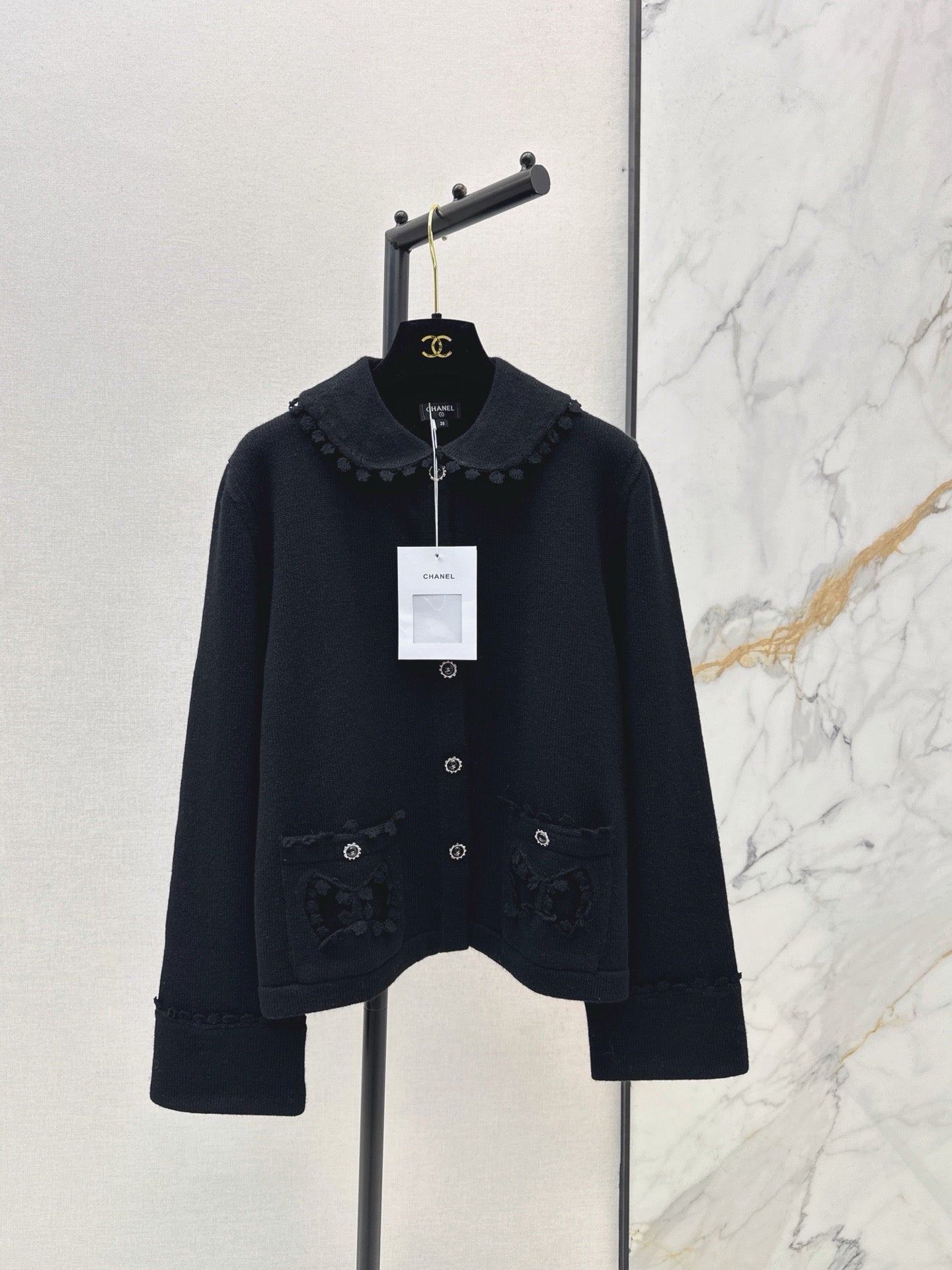 Chanel/26 Fall-Winter Latest Doll Collar Cardigan