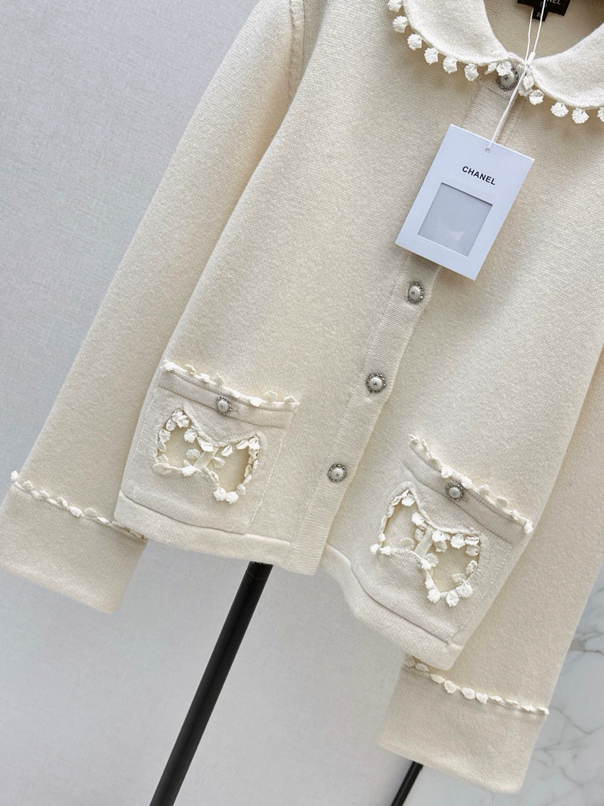 Chanel/26 Fall-Winter Latest Doll Collar Cardigan