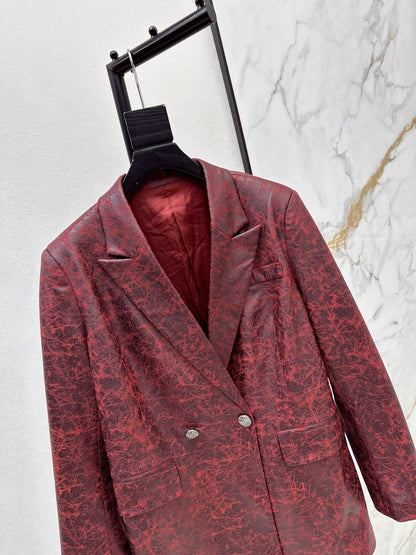 26 Fall/Winter Latest Double-Breasted Simple and Stylish Suit Jacket