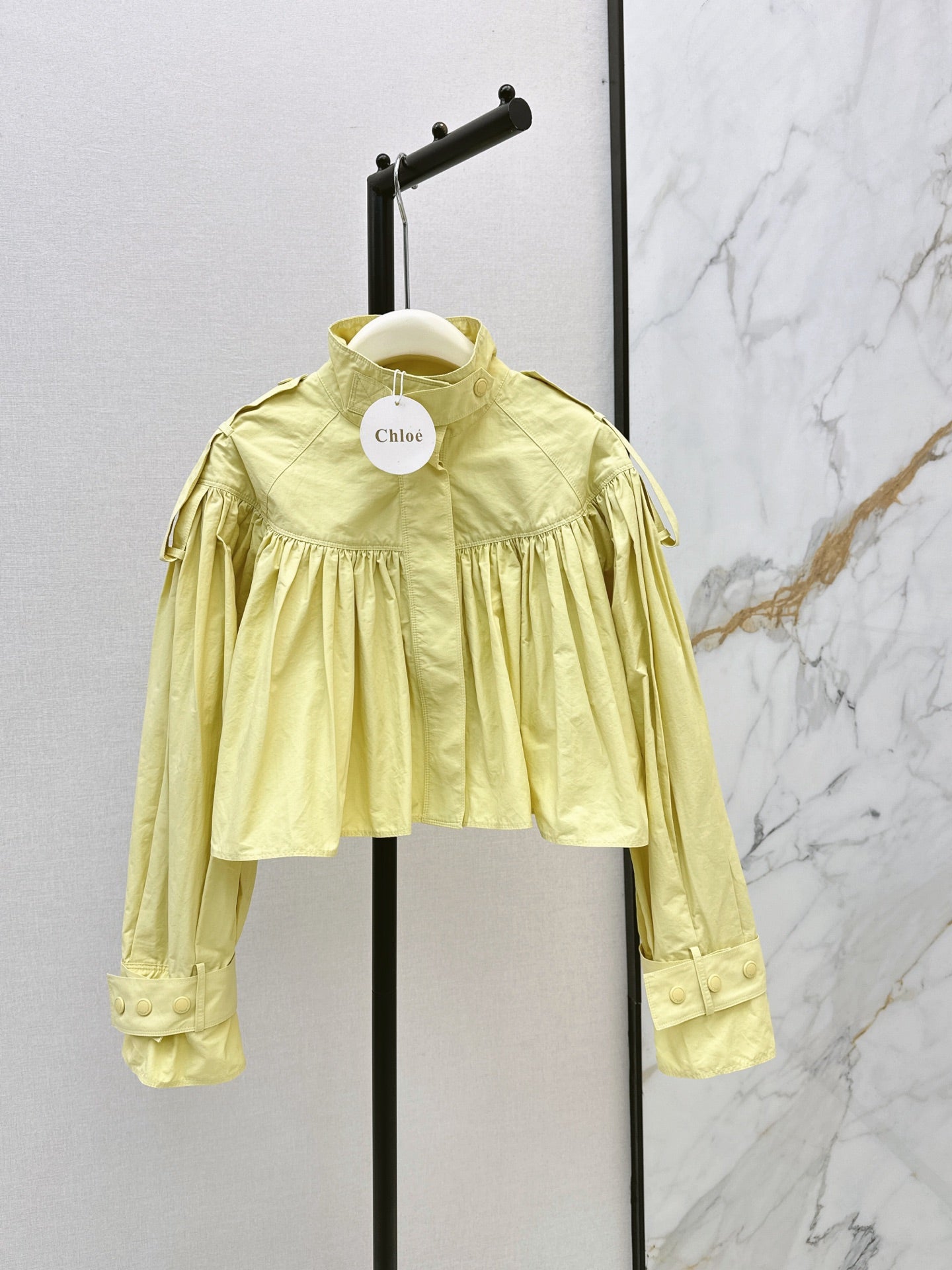 Chloe/26 Early Autumn New Stand Collar Short Jacket