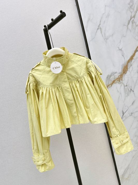 Chloe/26 Early Autumn New Stand Collar Short Jacket