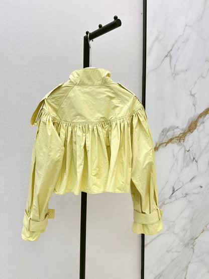 Chloe/26 Early Autumn New Stand Collar Short Jacket