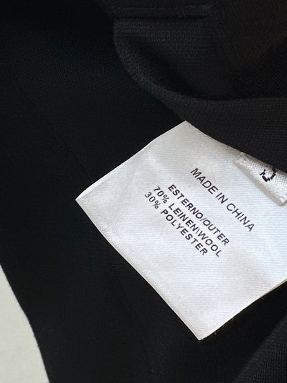 Loro Piana/26 Fall/Winter Latest Tweed Gray Flight Jacket Outerwear