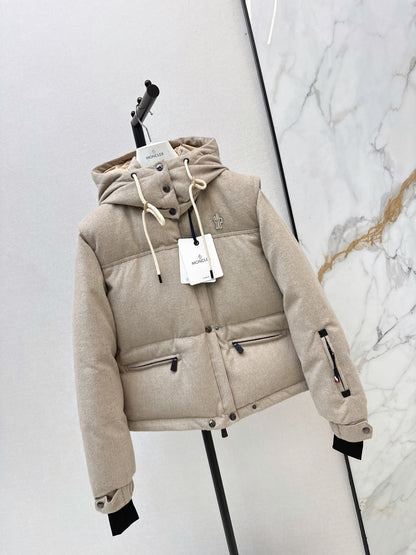 Moncler/26 Fall/Winter Latest Detachable Sleeve Down Puffer Jacket