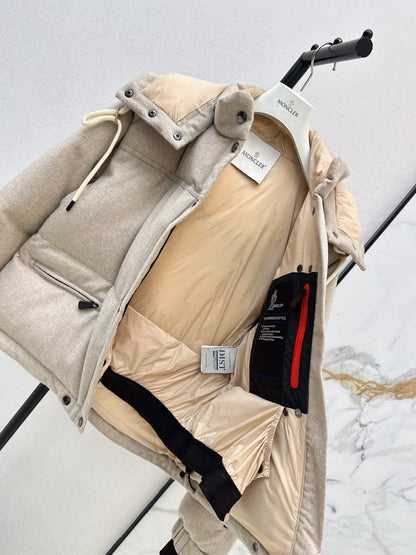 Moncler/26 Fall/Winter Latest Detachable Sleeve Down Puffer Jacket