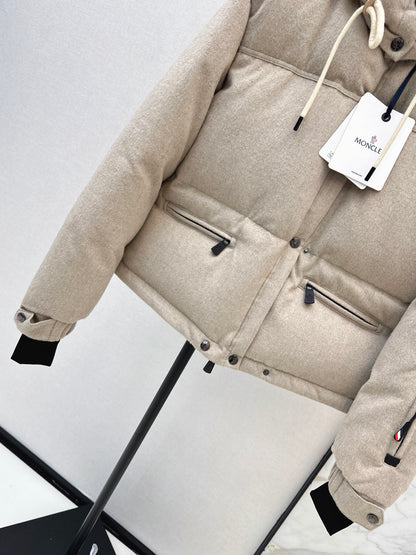 Moncler/26 Fall/Winter Latest Detachable Sleeve Down Puffer Jacket