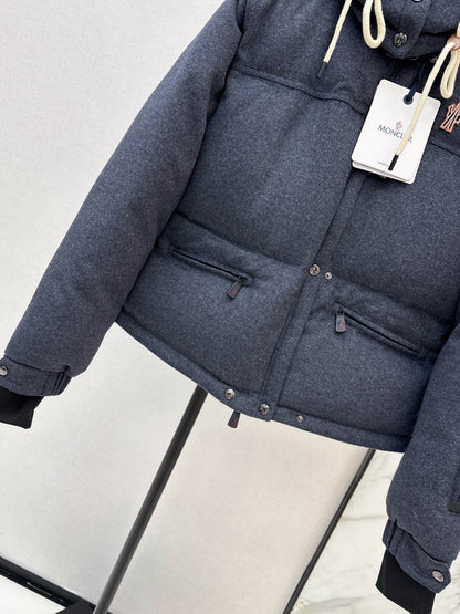 Moncler/26 Fall/Winter Latest Detachable Sleeve Down Puffer Jacket
