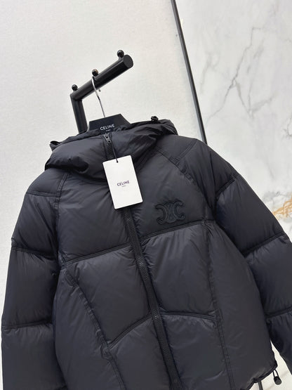 Celine/26 Fall/Winter Latest Casual Hooded Down Jacket