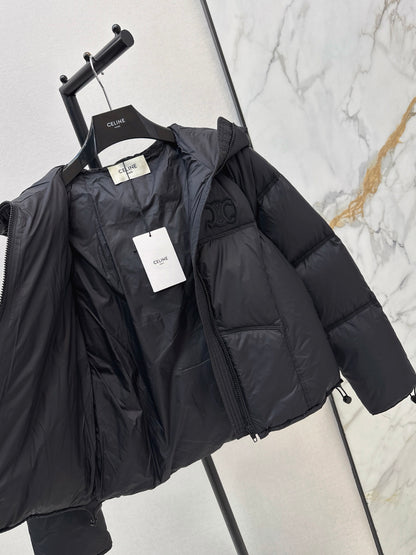Celine/26 Fall/Winter Latest Casual Hooded Down Jacket
