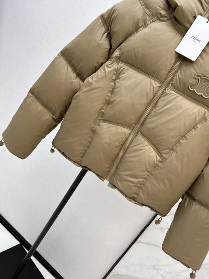 Celine/26 Fall/Winter Latest Casual Hooded Down Jacket