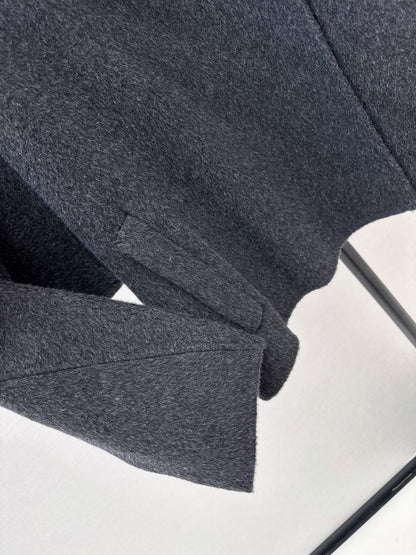Hermès / 26 Fall-Winter Latest Loose Double-Faced Wool Coat