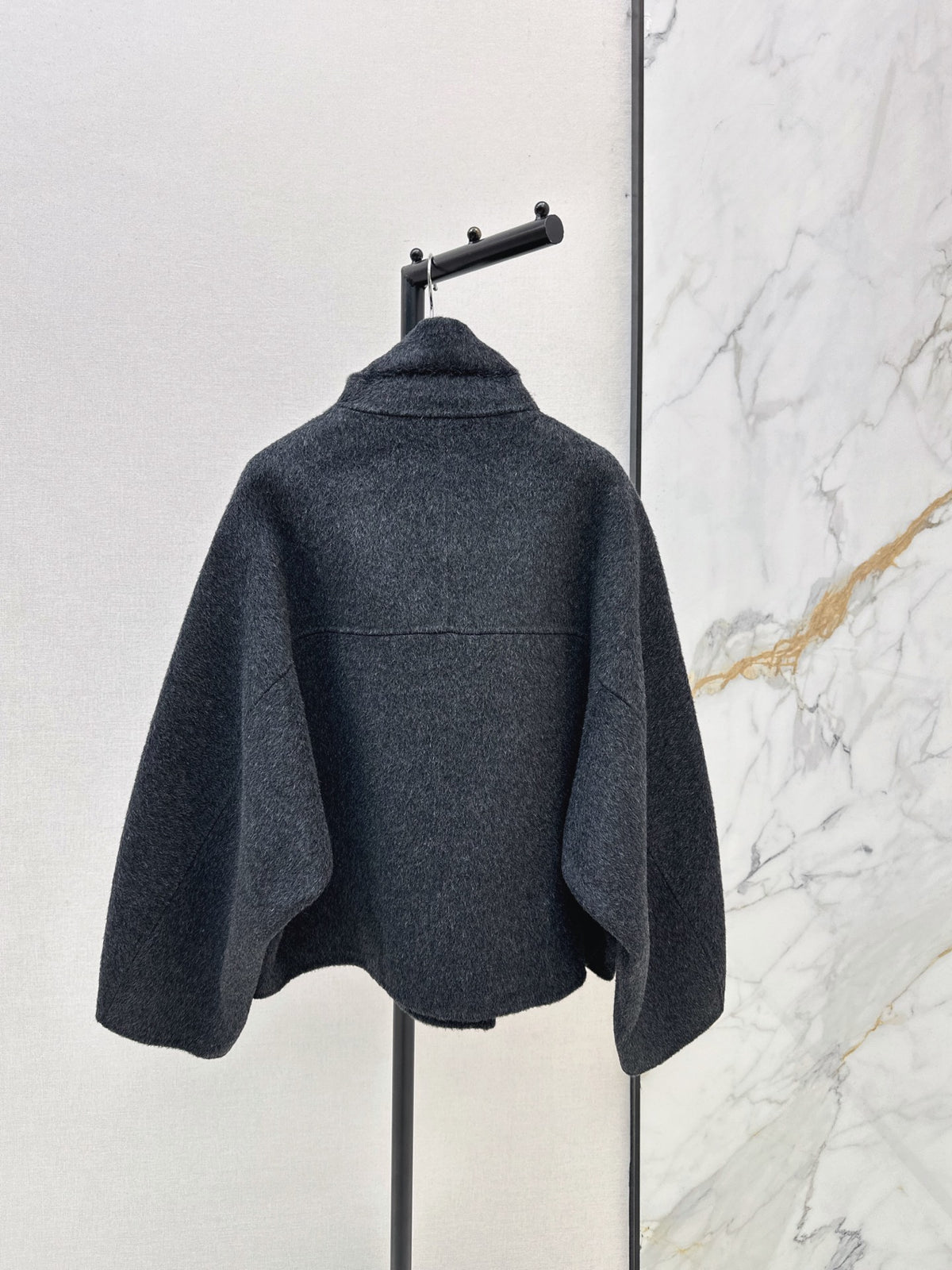 Hermès / 26 Fall-Winter Latest Loose Double-Faced Wool Coat