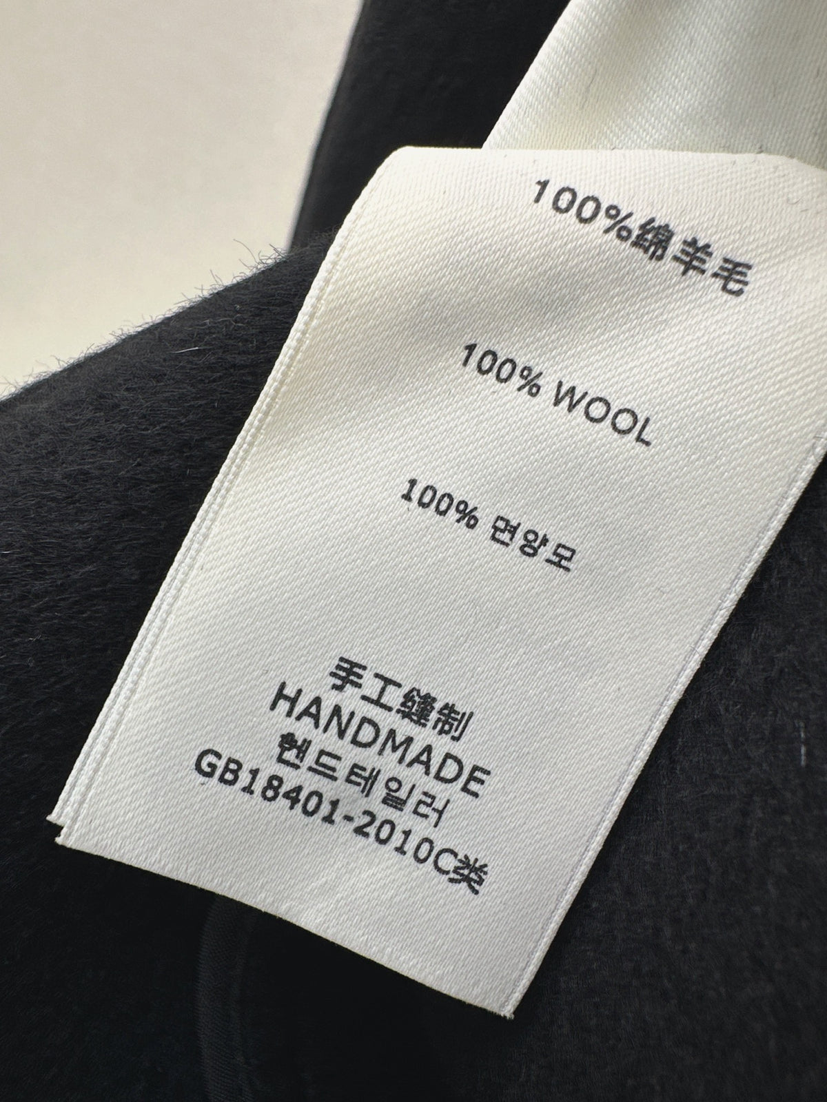 Loro Piana/26 Fall & Winter Latest Double-Faced Wool Coat with Lapel