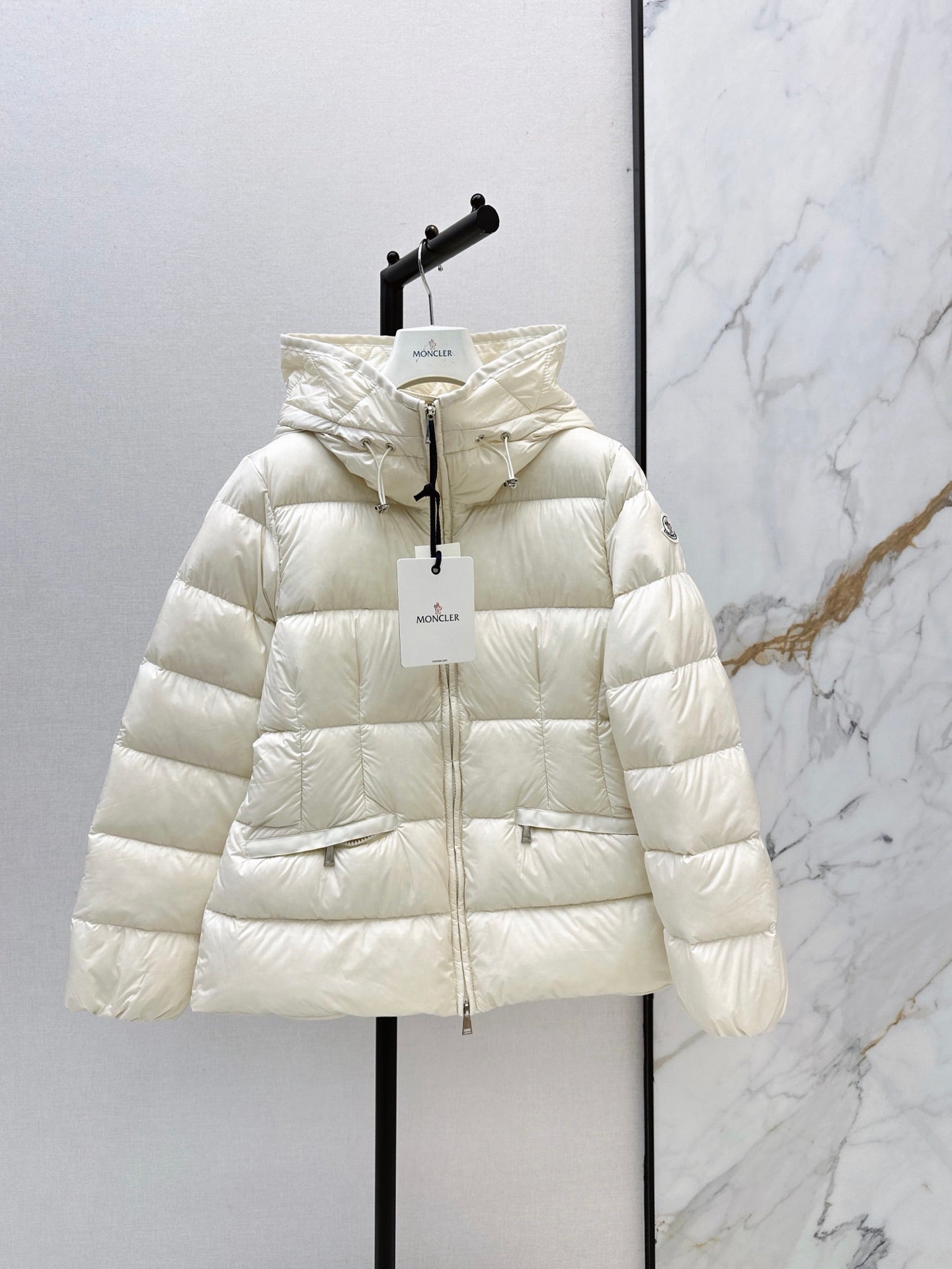 Moncler/26 Fall/Winter Latest Hooded Double-Pocket Down Jacket