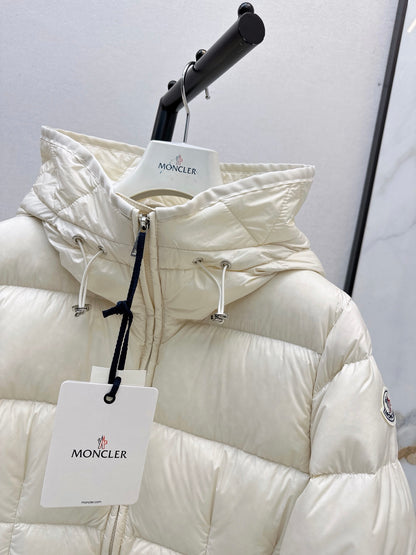 Moncler/26 Fall/Winter Latest Hooded Double-Pocket Down Jacket